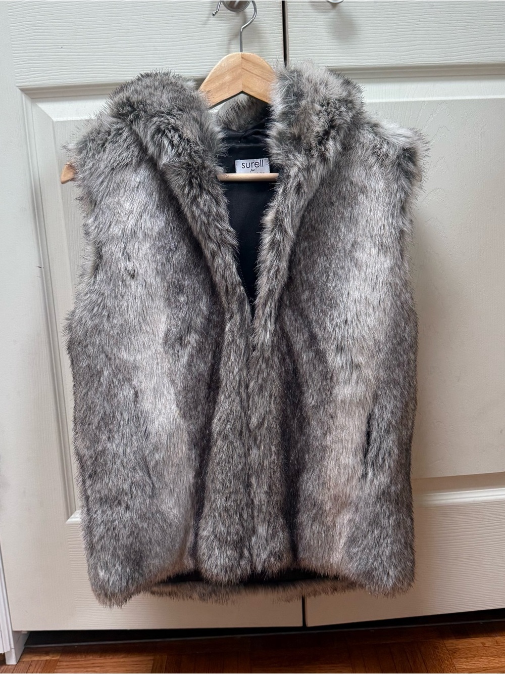 Bloomingdale’s Faux Fur Vest
